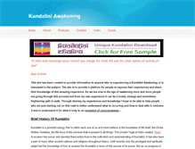 Tablet Screenshot of kundaliniawakening.org.uk